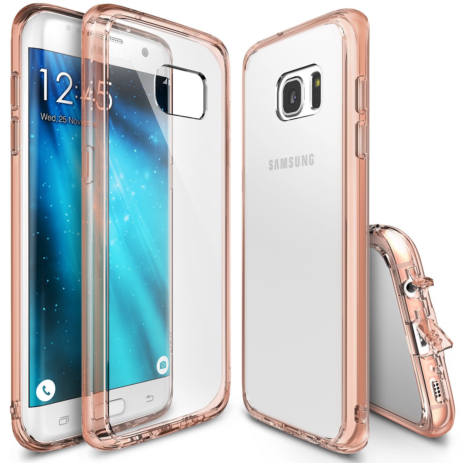 keyboard cover samsung s7 rosa